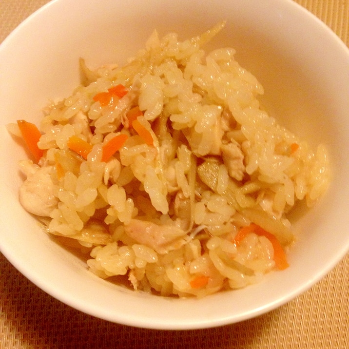 鶏ガラで 炊き込みご飯 レシピ 作り方 By きのこのみみ 楽天レシピ 鶏ガラで 炊き込みご飯 レシピ 作り方 By きのこのみみ 楽天レシピ